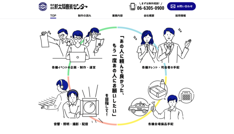 大阪周辺のおすすめイベント会社 10