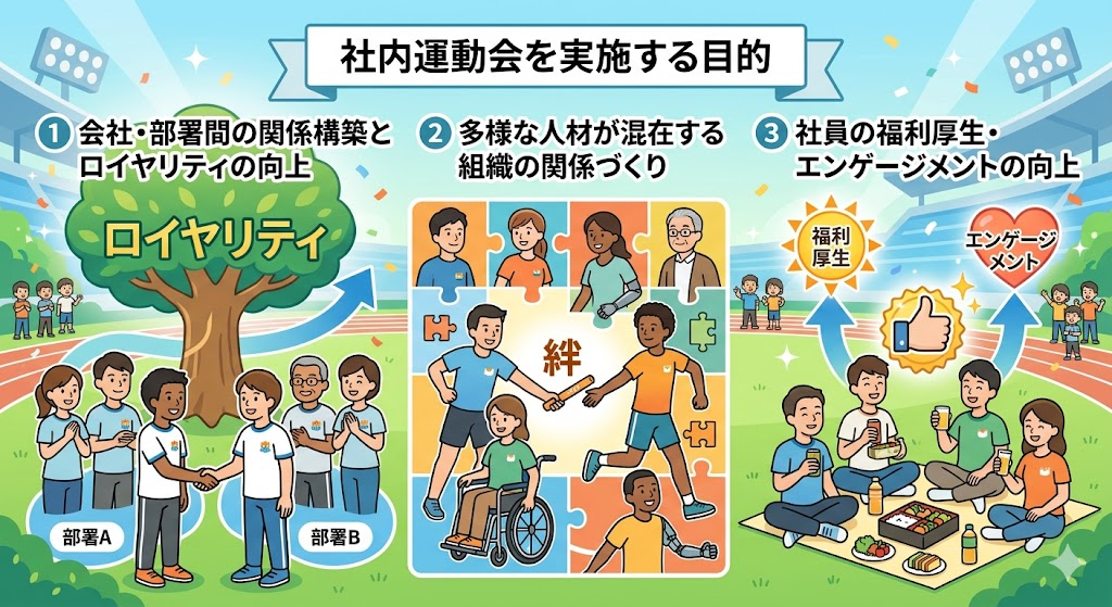 社内運動会を実施する目的