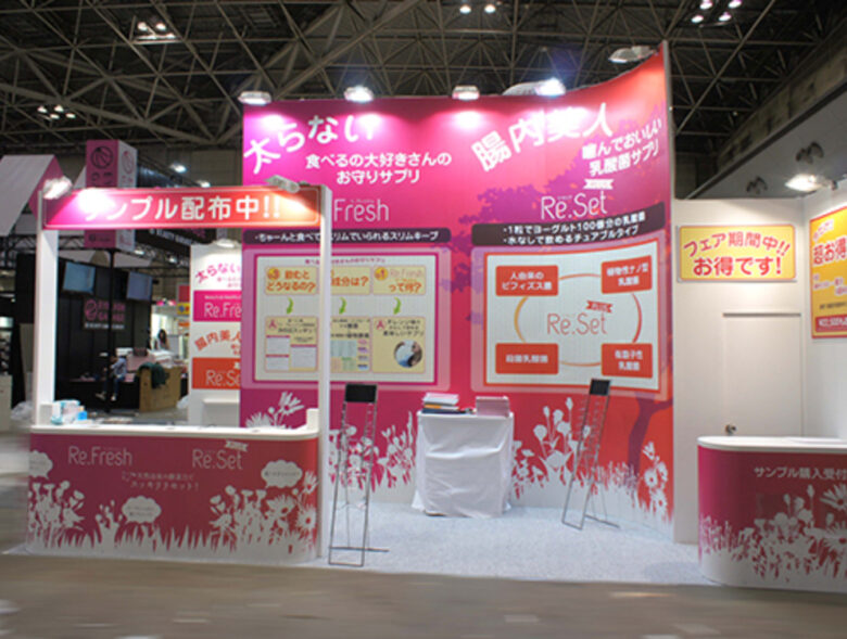 株式会社ALRORの展示会おしゃれブース事例