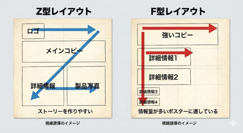 Z型・F型レイアウト