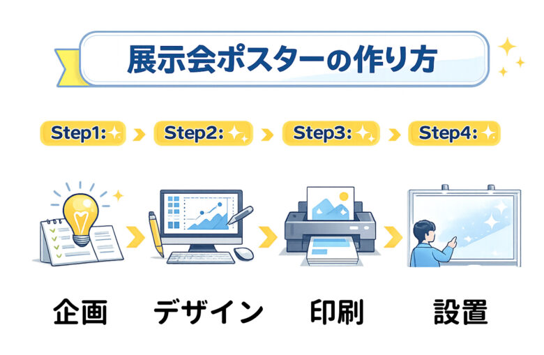 展示会ポスターの作り方