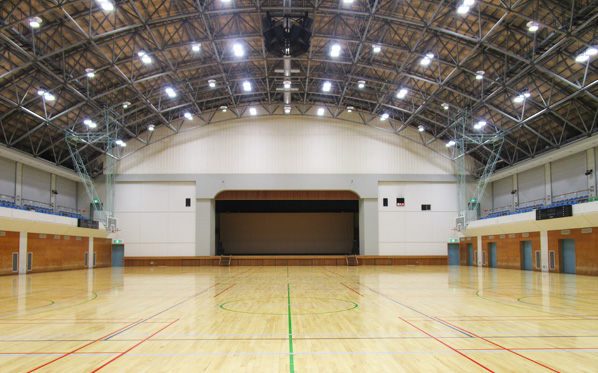大森スポーツセンターの体育館