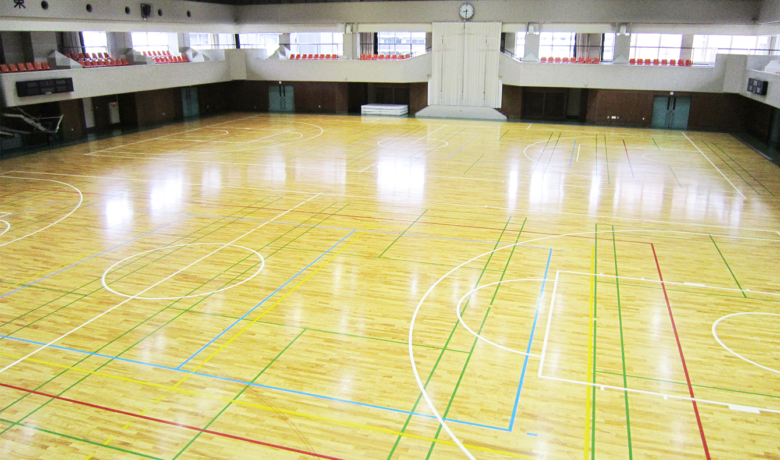 江戸川区スポーツセンターの体育館