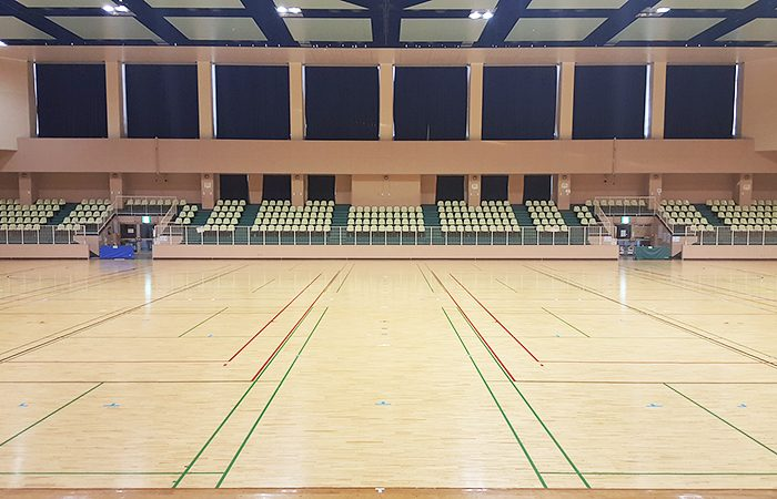 住友金属鉱山アリーナ青梅の体育館