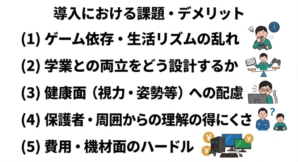 導入における課題・デメリット